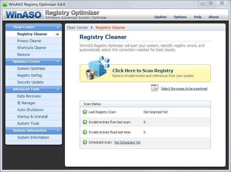    WinASO Registry Optimizer 4.5.3.1