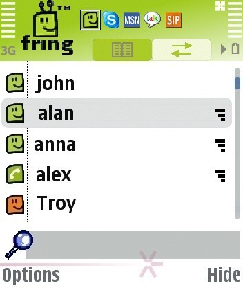 fring for Symbian